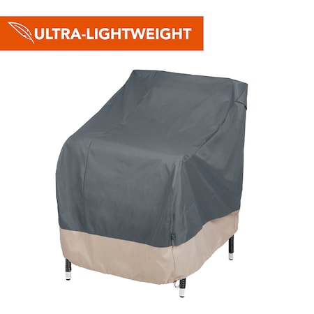 Modern Leisure Renaissance Patio Chair Cover, 27 in. L x 34 in. W x 31 in. H, Gray 3016